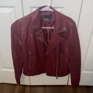 Faux “Leather” Jacket